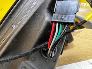 LUSTERKO ZEWNĘTRZNE PRAWE 7PIN 7 PIN BMW X3 E83 NOWE OEM