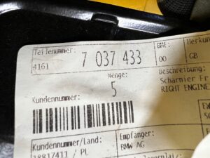 ZAWIAS POKRYWY SILNIKA MASKI PRAWY MINI R50 R52 R53 NOWY OEM