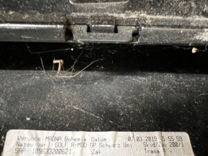 ZDERZAK TYŁ TYLNY DYFUZOR SPOILER 4 PDC VW GOLF VII R-LINE 5G9 KOMBI