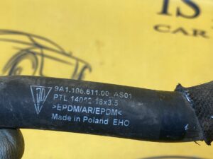 WĄŻ RURA PRZEWODY WODY PORSCHE 987 CAYMAN 3.4