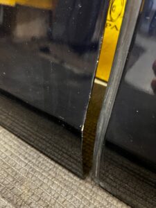 DRZWI LEWA STRONA LEWY PRZÓD TYŁ BMW X6 F16 EU CARBONSCHWARZ 2016R