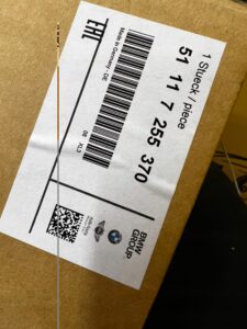 KRATKA ZDERZAKA PRZEDNIEGO PRAWA BMW F30 NOWA OEM
