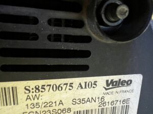 ALTERNATOR BMW X5 F15 X6 F16 3.0 D N57