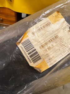 LISTWA ŚRODKOWA ZDERZAKA TYLNEGO BMW 5 E39 TOURING NOWA OEM