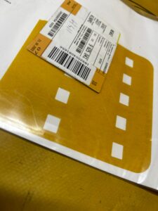 KOMPLET FOLIA OCHRONNA ZDERZAKA TYŁ LEWA PRAWA BMW 4 G26 NOWA OEM