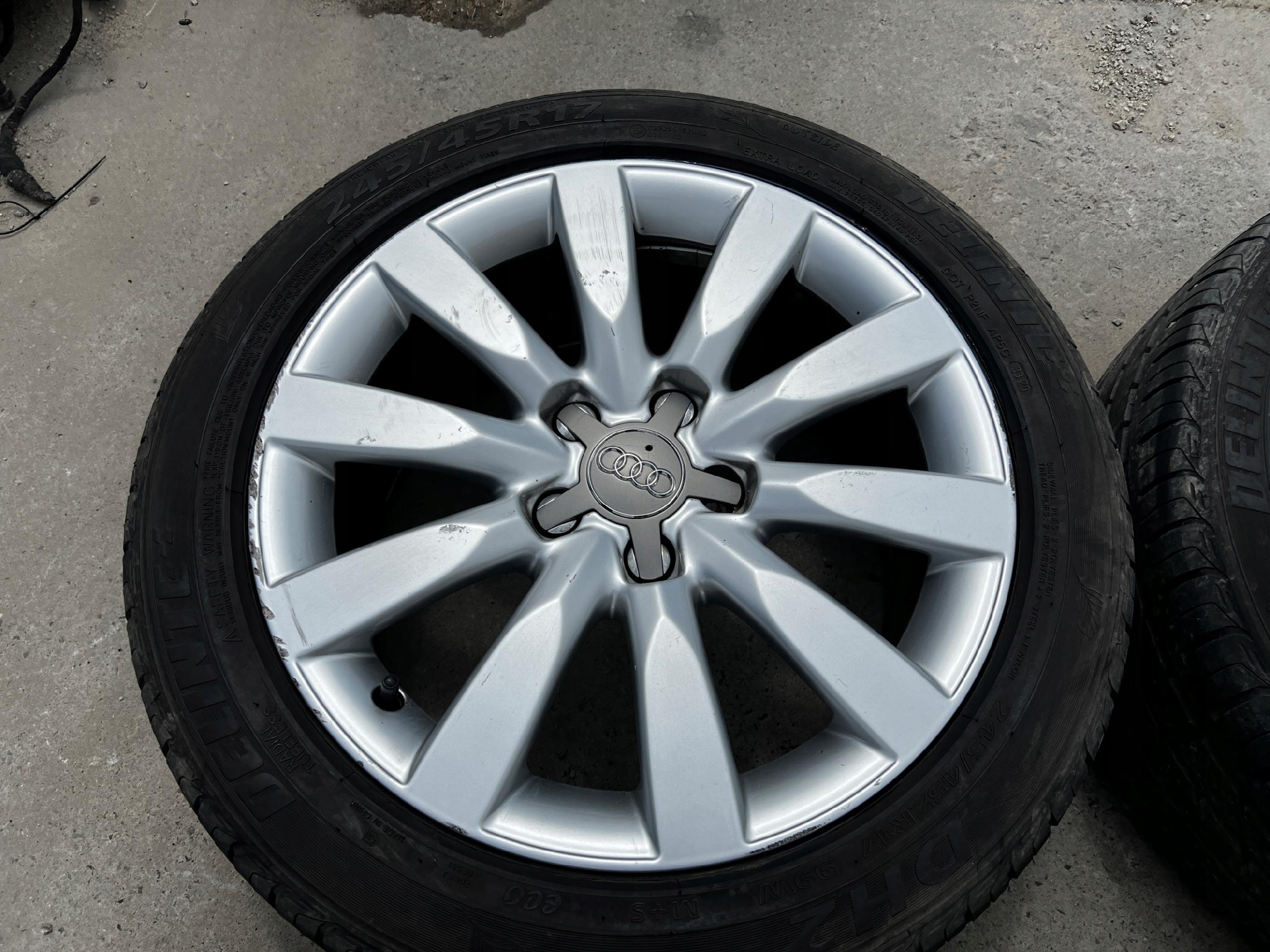 KOŁA FELGI OPONY LETNIE AUDI A4 B8 245/45 R17