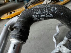 KPL PRZEWODY WODNE MODUŁU ŁADOWANIA PORSCHE CAYENNE COUPE 9Y3 9Y0 HYBRID