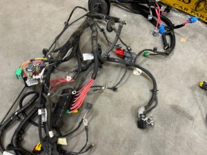 OKABLOWANIE WIĄZKA PRZEWODÓW KOMORY SILNIKA DESKI WNĘTRZA RENAULT ZOE I Z.E