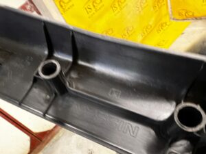 LISTWA OSŁONA POSZYCIE PROGU PRAWA PRAWE NISSAN LEAF I ZE0 LEAF II ZE1