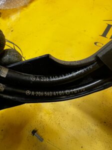 INSTALACJA WIĄZKA ABS KOŁA TYŁ LEWY MERCEDES C-KLASA W206