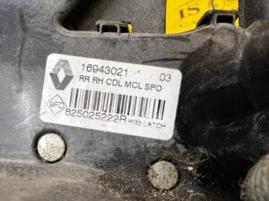ZAMEK DRZWI TYŁ PRAWY RENAULT MEGANE IV