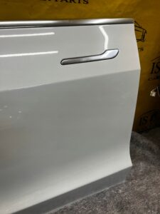 LEWE DRZWI KOMPLET PRZÓD TYŁ STRONA TESLA MODEL 3 BIAŁA PERŁA