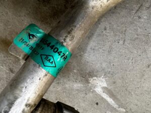 WĄŻ PRZEWÓD RURA RURKA KLIMATYZACJI DACIA DOKKER 1.5 BLUE DCI