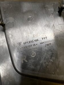 OSŁONA PŁYTA SILNIKA PORSCHE 911 991 CARRERA 3.0