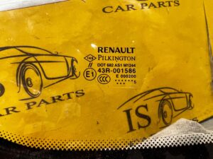 SZYBA PRZÓD PRZEDNIA CZOŁOWA RENAULT CAPTUR I PRZEDLIFT 2015R