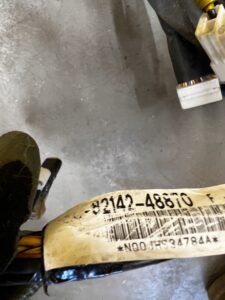 WIĄZKA INSTALACJA WNĘTRZA PODŁOGI LEXUS RX 450H III 3 AL10