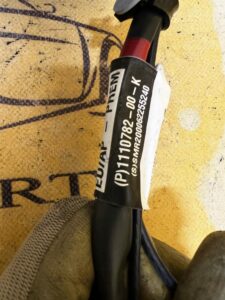 LEWE LUSTERKO KOMPLETNE CHROM BIAŁA PERŁA TESLA MODEL 3 13 + 2 PIN