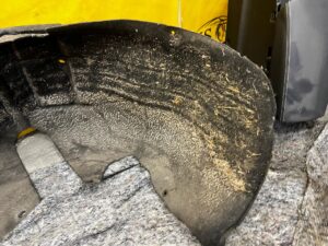 NADKOLE TYLNE TYŁ LEWE LEWY PORSCHE PANAMERA 970 POLIFT LIFT