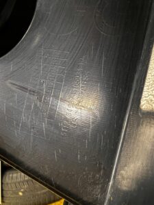 ŚLIZG MOCOWANIE WSPORNIK ZDERZAKA TYŁ TYLNEGO BMW X6 F16