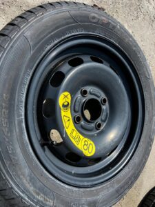 KOŁO ZAPASOWE DOJAZDOWE FELGA OPONA FORD FIESTA MK5 MK6 KA MK3 175/65 R14