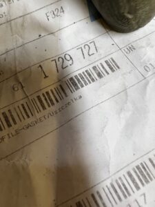 USZCZELKA POKRYWY KOLEKTORA SSĄCEGO BMW M60 M62 NOWA OEM