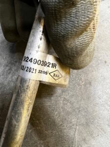 WĄŻ PRZEWÓD RURA RURKA KLIMATYZACJI DACIA DOKKER 1.5 BLUE DCI