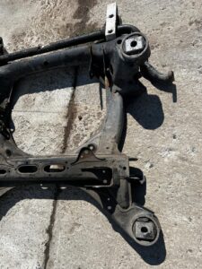 WÓZEK BELKA SANKI ZAWIESZENIE PRZÓD PORSCHE CAYENNE II 7P5 4.8 V8