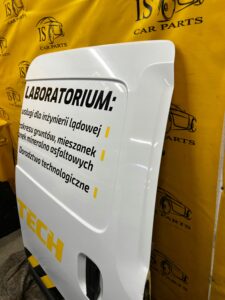 DRZWI BOCZNE PRZESUWNE TYLNE TYŁ PRAWE PRAWY DACIA DOKKER EU 369 2021R