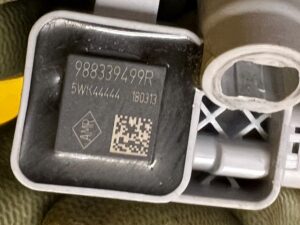 SENSOR CZUJNIK UDERZENIOWY UDERZENIA RENAULT ZOE I Z.E. CAPTUR I PRZEDLIFT