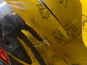 ZDERZAK TYŁ TYLNY DYFUZOR SPOILER 4 PDC VW GOLF VII R-LINE 5G9 KOMBI C9X