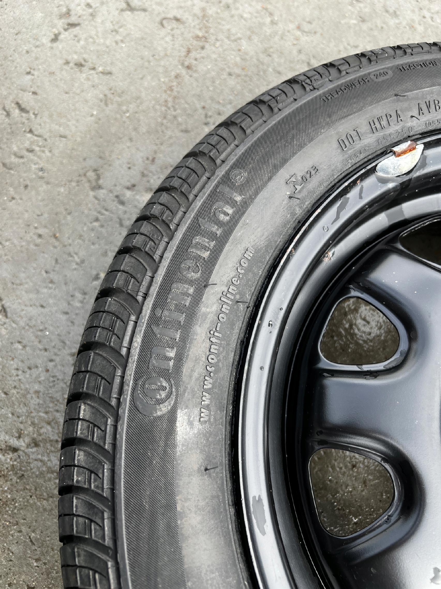 KOŁO ZAPASOWE DOJAZDOWE FELGA OPONA OPEL AGILA A SUZUKI SWIFT I 155/65 R14
