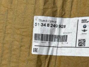 SZYBA DRZWI PRAWY TYŁ CZARNA 2006 BMW E53 NOWA OEM