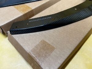 SPOILER SPLITTER ZDERZAKA PRZÓD LEWY + PRAWY BMW G20 M PERFORMANCE NOWY OEM