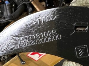 ŚLIZG ŁAŃCUCHA ROZRZĄDU DACIA DUSTER II 1.0 TCE LPG H4D F480