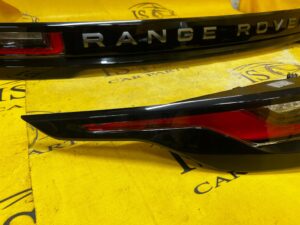 KPL LAMPY TYŁ TYLNE PRAWA LEWA BLENDA CZARNE LED RANGE ROVER VELAR L560 EU