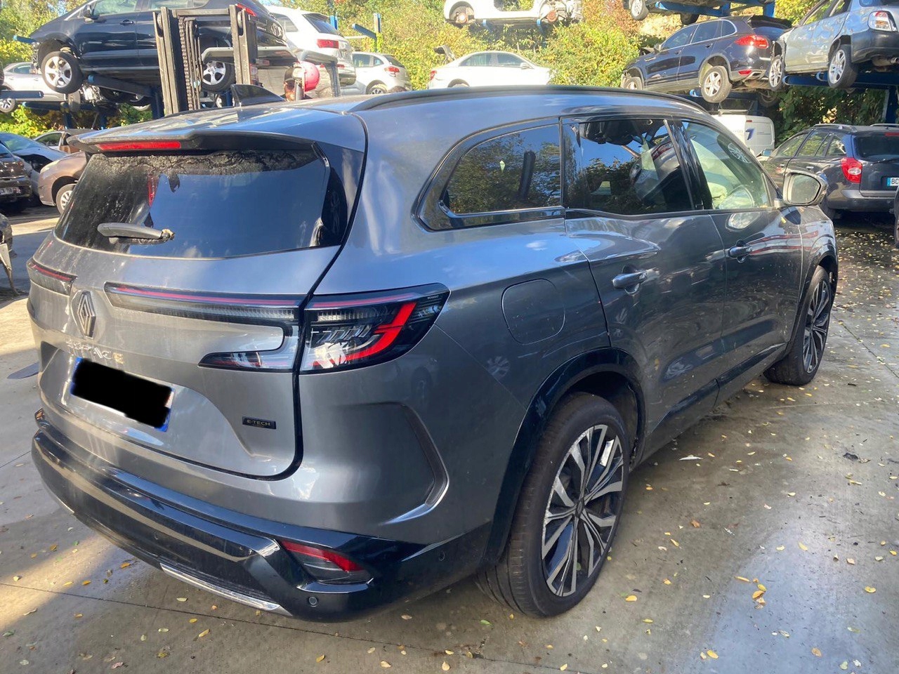 KOMPLETNY TYŁ KLAPA ZDERZAK LAMPY BŁOTNIKI WANNA RENAULT ESPACE VI 6 2024