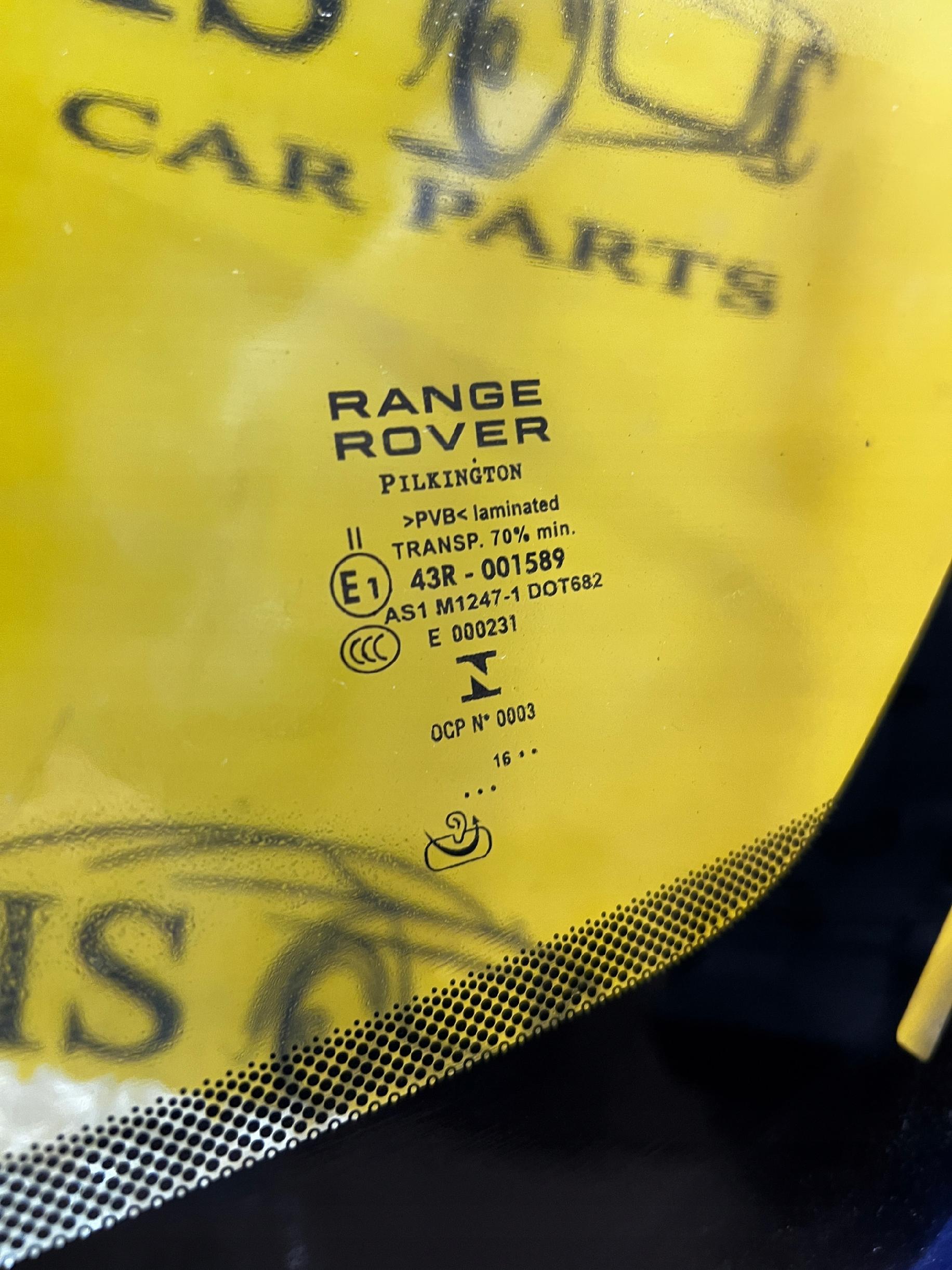 SZYBA PRZEDNIA AKUSTYCZNA RANGE ROVER SPORT L494