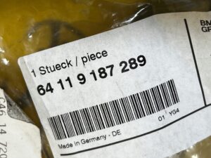 POKRYWA OSŁONY SKRZYNKI FILTRA BMW F01 F04 F07 F10