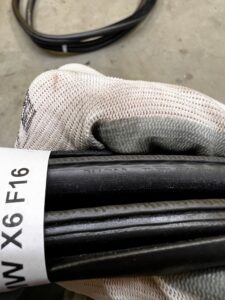 USZCZELKA DRZWI TYŁ TYLNYCH LEWA PRAWA BMW X6 F16