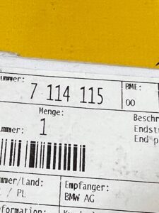 MOCOWANIE WSPORNIK LISTWY DACHU LEWE LEWY MINI R50 R53 NOWA OEM