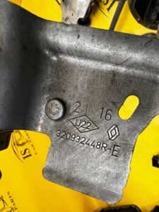 POMPKA CZUJNIKI ZAWÓR PODCIŚNIENIA WSPORNIK RENAULT 1.6 DCI