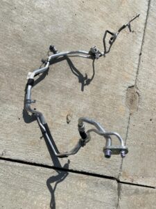 KOMPLET WĄŻ RURKA KLIMATYZACJI JAGUAR XF II X260