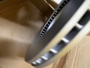 2 X TARCZA HAMULCOWA WENTYLOWANA PRZÓD 348MM BMW 5 F10 6 F06 F12 NOWA OEM