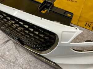 KOMPLETNY ZDERZAK PRZEDNI PRZÓD GENESIS GV70 EUROPA BIAŁA PERŁA