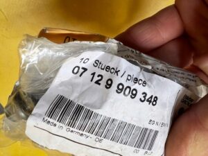 10 X ŚRUBA MISKI OLEJOWEJ M8X45-U1 BMW N63 N63B N63N N63R NOWA OEM