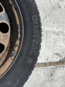 KOŁO ZAPASOWE ZAPAS OPONA CAŁOROCZNA FORD FUSION MK1 FIESTA MK5 175/65 R14
