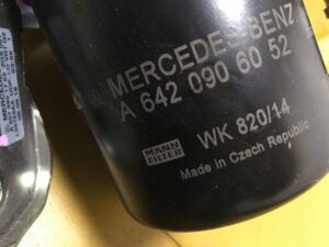 OBUDOWA FILTRA PALIWA MOCOWANIE INFINITI Q30 2.2D