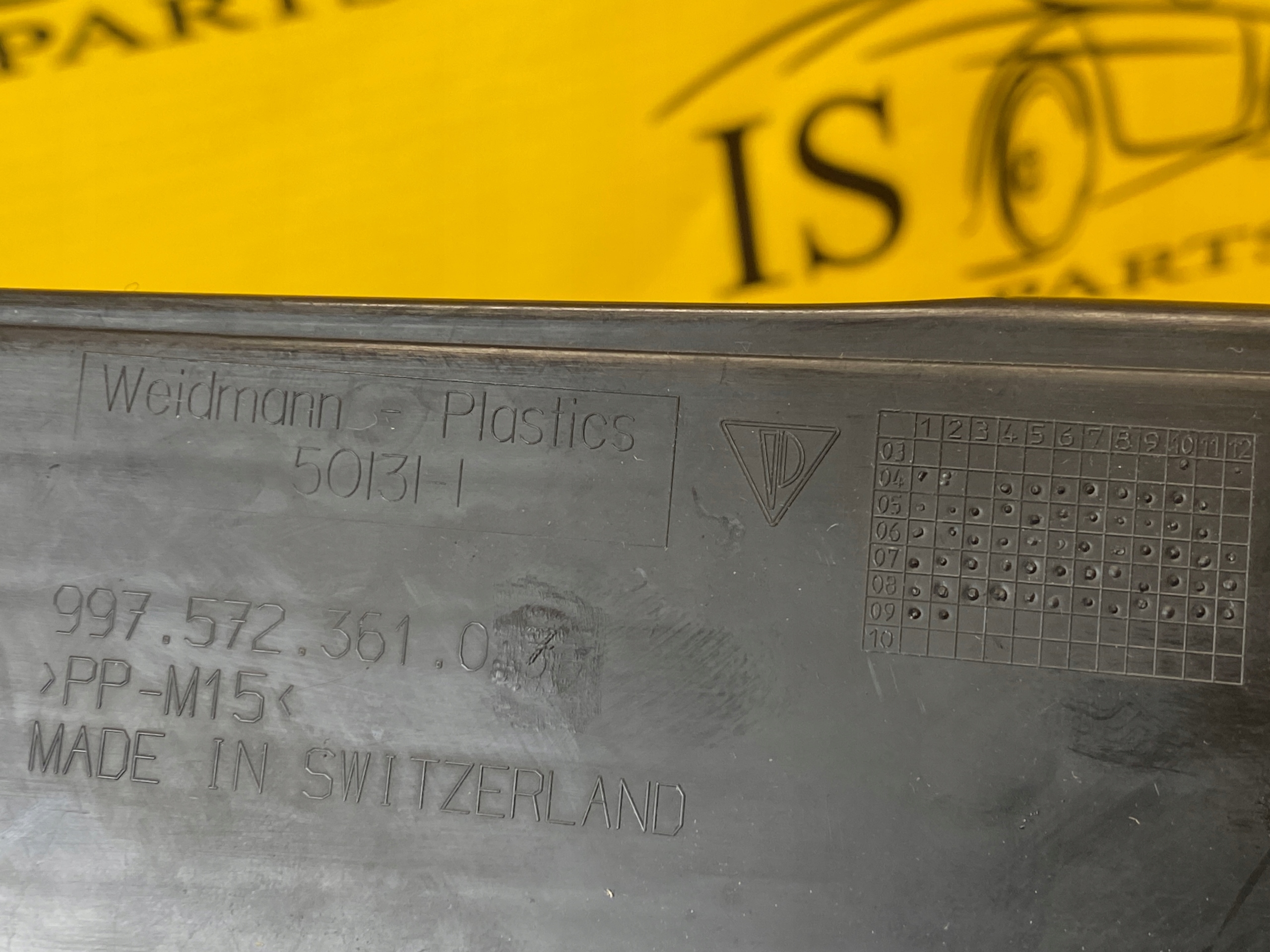 LEWA OSŁONA PODSZYBIA PORSCHE 987 CAYMAN 997 911
