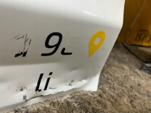 DRZWI SKRZYDŁOWE TYLNE TYŁ LEWE LEWY DACIA DOKKER EU 369 2021R