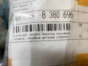 KPL UNIWERSALNA OBUDOWA GNIAZDO WTYCZKA KOŃCÓWKA ZŁĄCZA 4 PIN BMW NOWA OEM